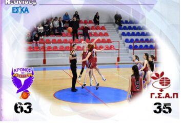 Ευρεία νίκη των νεανίδων μας στο Γέρακα επί της Αγ. Παρασκευής για τα Play Out.