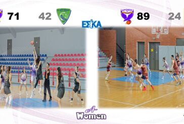 Διπλή εντός έδρας επικράτηση των γυναικών με Αγ. Νικόλαο και Λέων Κορωπίου.