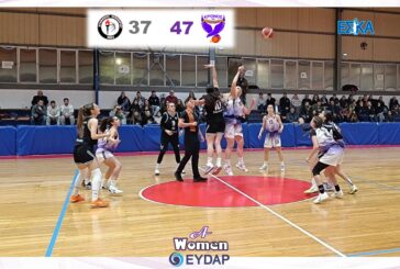Πρωταθλήτριες Χειμώνα οι γυναίκες με 11 στα 11 υπερνικώντας την αντίσταση του Προμηθέα στο Χαλάνδρι.
